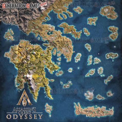 assassin's creed odyssey map interactive.